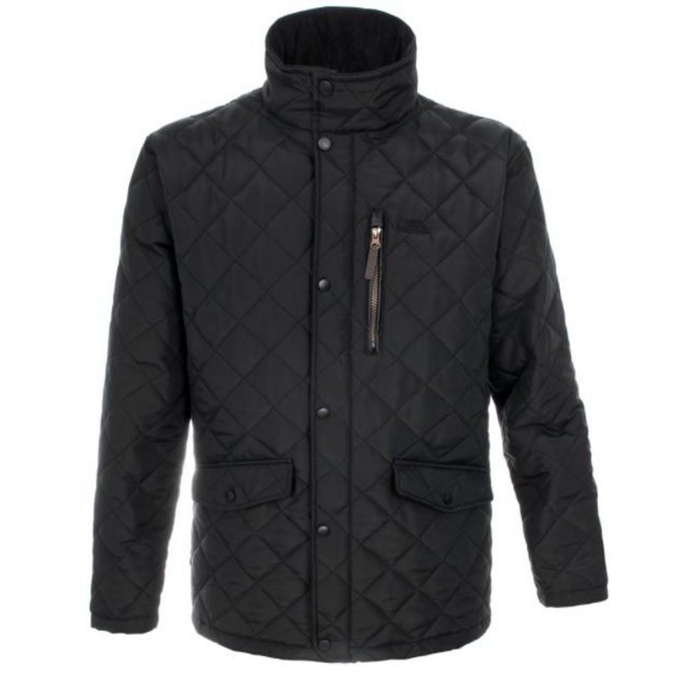Image of Argyle Steppjacke Herren Schwarz S
