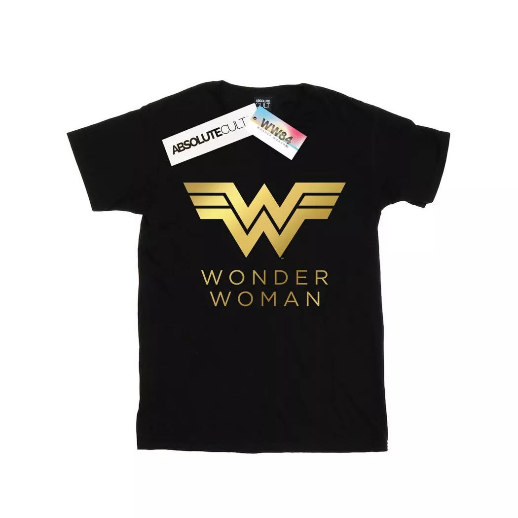 DC COMICS - 84 TShirt, für Damen, Schwarz, Größe XL