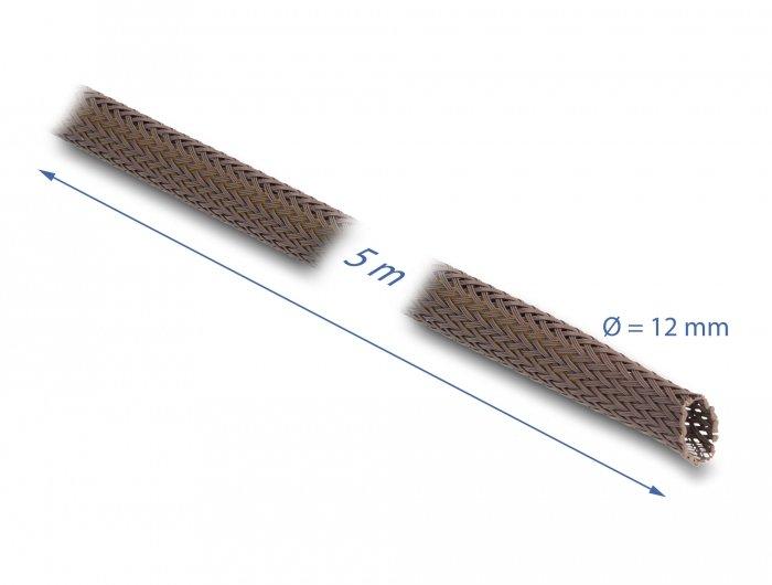 DeLock  20904 Kabelschutz Kabelabdeckung Braun 