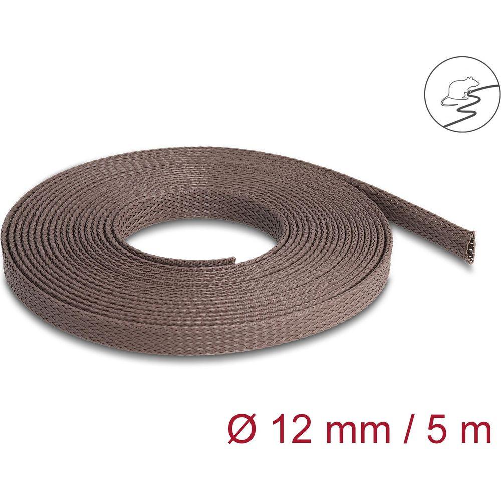 DeLock  Geflechtschlauch nagerfest 