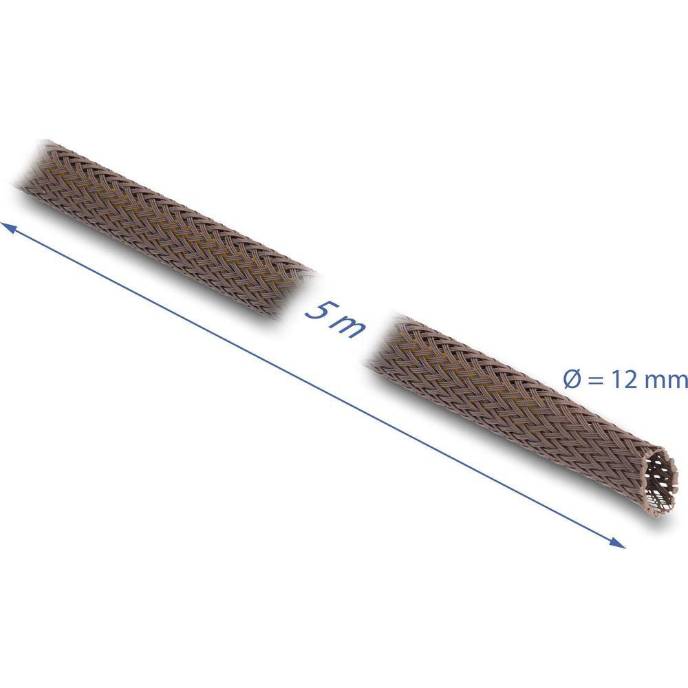 DeLock  Geflechtschlauch nagerfest 