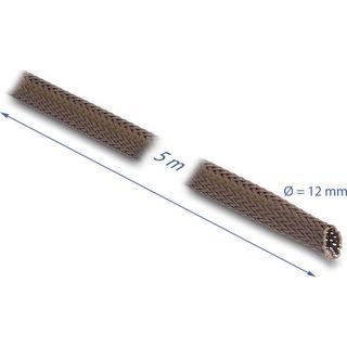 DeLock  Geflechtschlauch nagerfest 