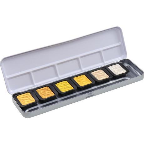 Talens TALENS Perlglanzfarbe Finetec Box F0601 Essentials Classics 6 Farben  