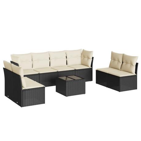 VidaXL Garten sofagarnitur poly-rattan  