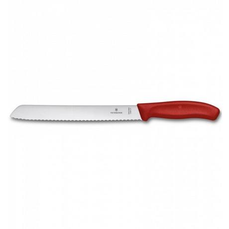 VICTORINOX Brotmesser Swiss Classic Rot/Silber  