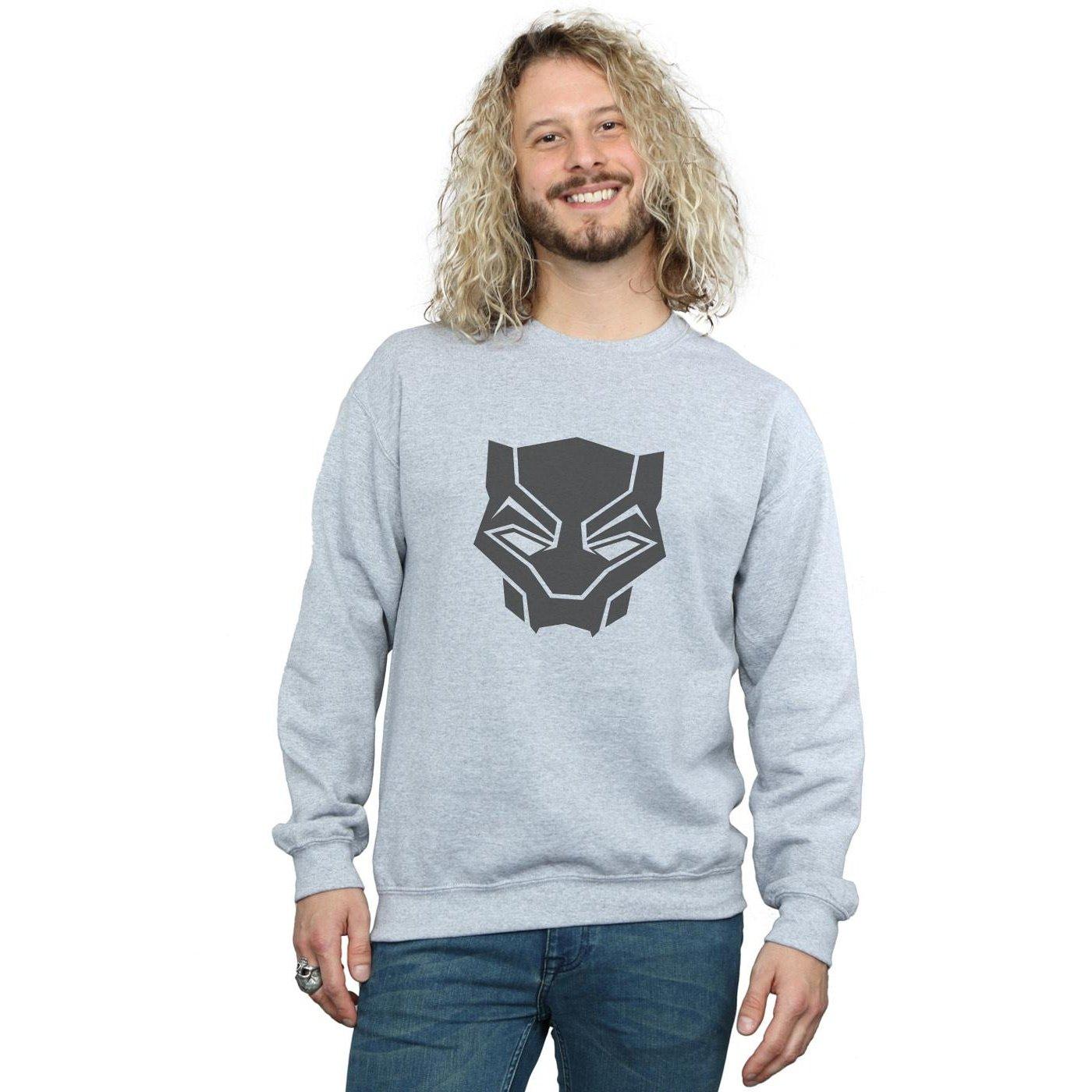 MARVEL  Black On Black Sweatshirt 