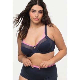 Ulla Popken  Reggiseno con ferretto, coppe morbide, aperture, cuori e coppa C-E 