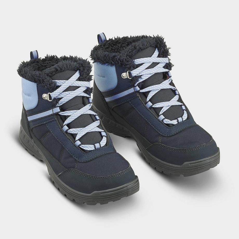 QUECHUA SH100 Bambini Scarpe Invernali Calde Impermeabili  
