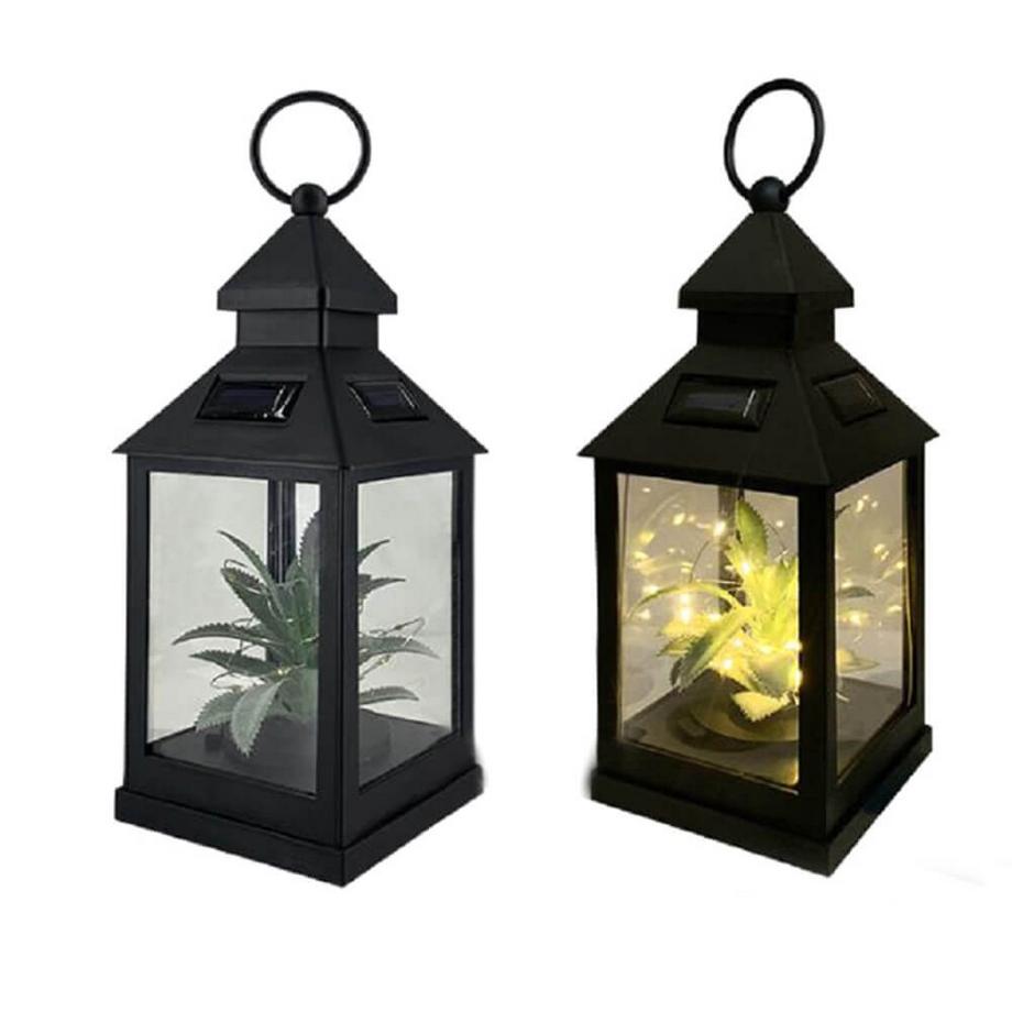 Lanterne de table solaire LED