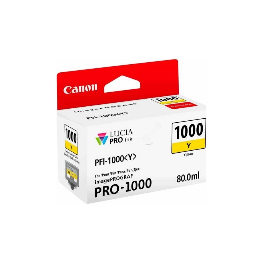 Canon  Ink PFI-1000Y Yellow 