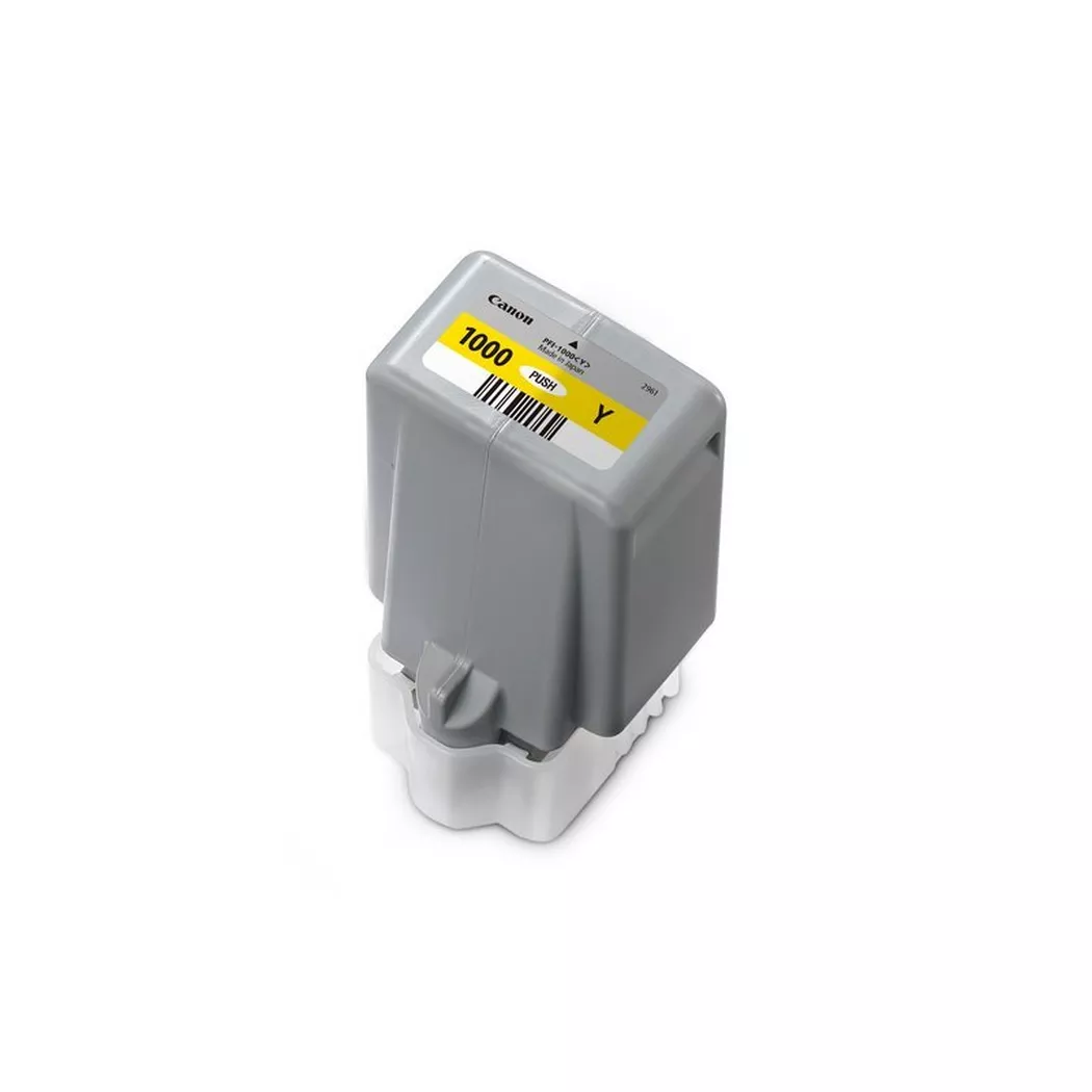 Canon – Tintenpatrone gelb PFI-1000 iPF PRO-1000 80ml, One Size