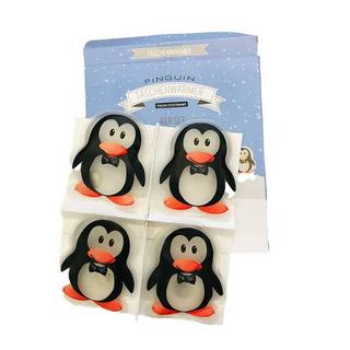 Geschenkidee  Taschenwärmer 4er Set Pinguin 