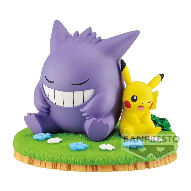 Banpresto  Statische Figur - Pokemon - Gengar & Pikachu 