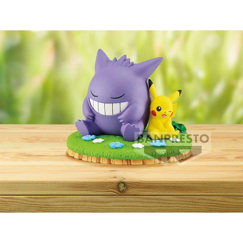 Banpresto  Static Figure - Pokemon - Gengar & Pikachu 