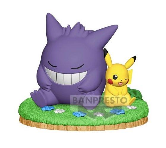 Banpresto  Statische Figur - Pokemon - Gengar & Pikachu 