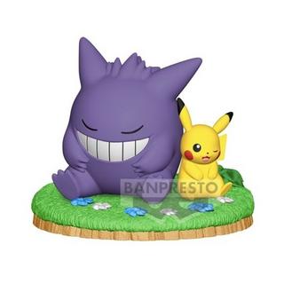 Banpresto  Statische Figur - Pokemon - Gengar & Pikachu 