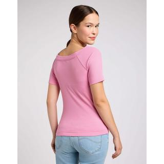 Lee  T-Shirt Off The Shoulder Rib 