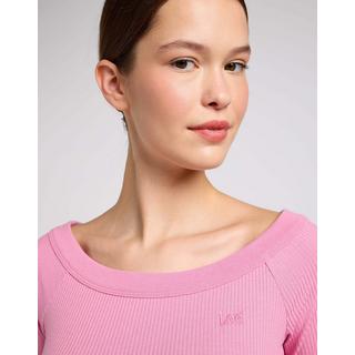 Lee  T-Shirt Off The Shoulder Rib 