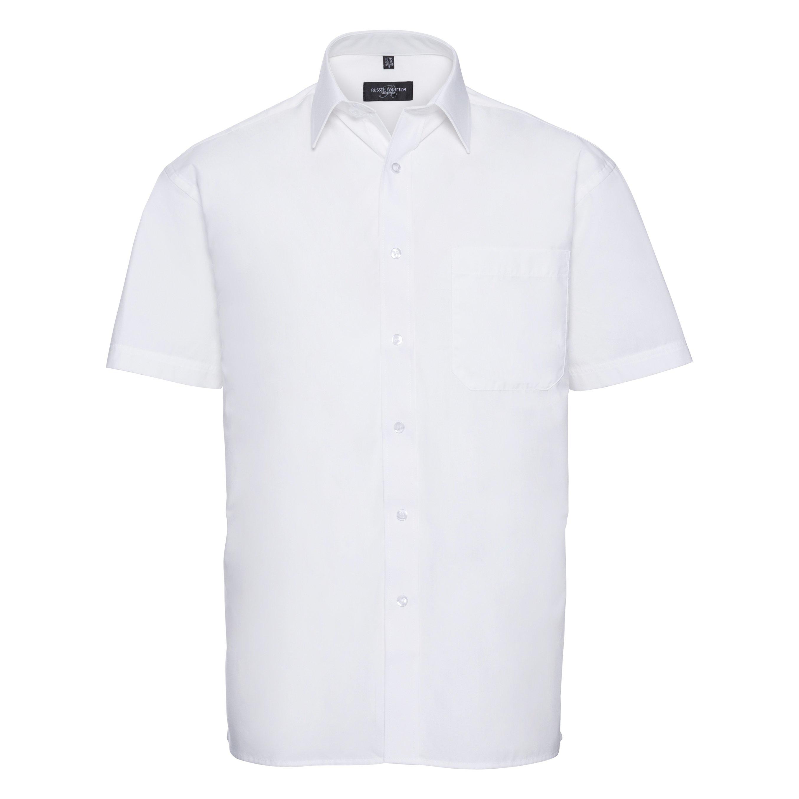 Image of Collection Hemd Easy Care Pure Herren Weiss S