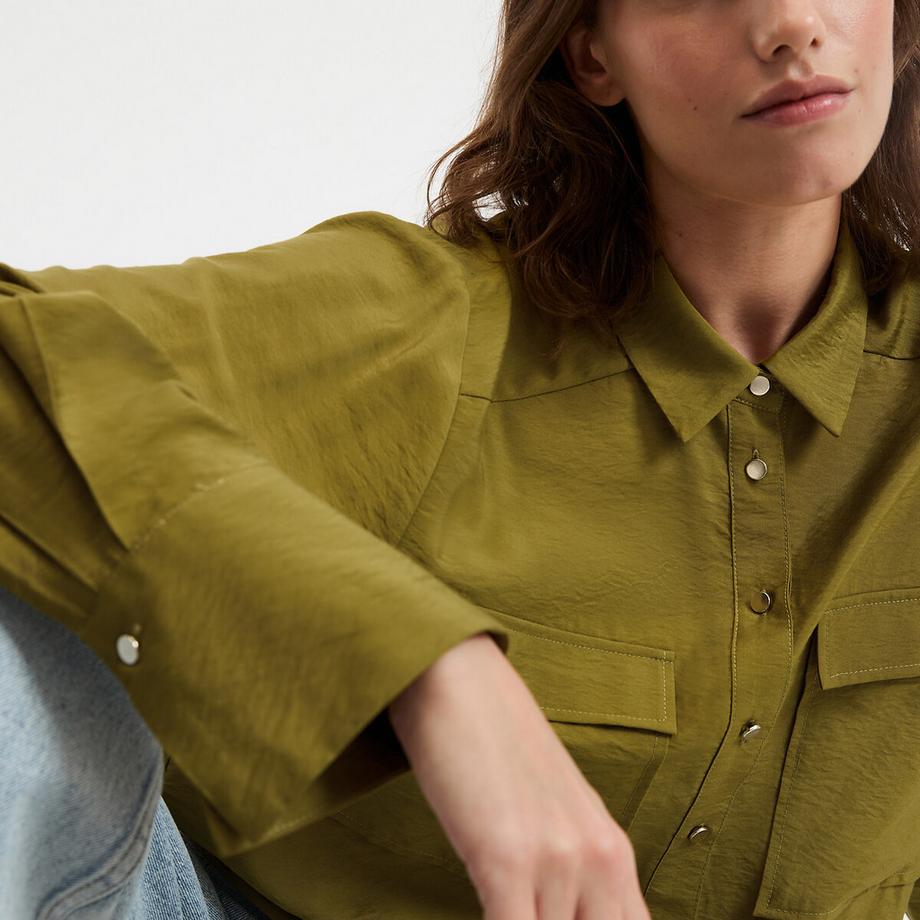 La Redoute Collections Camicia corta ampia  