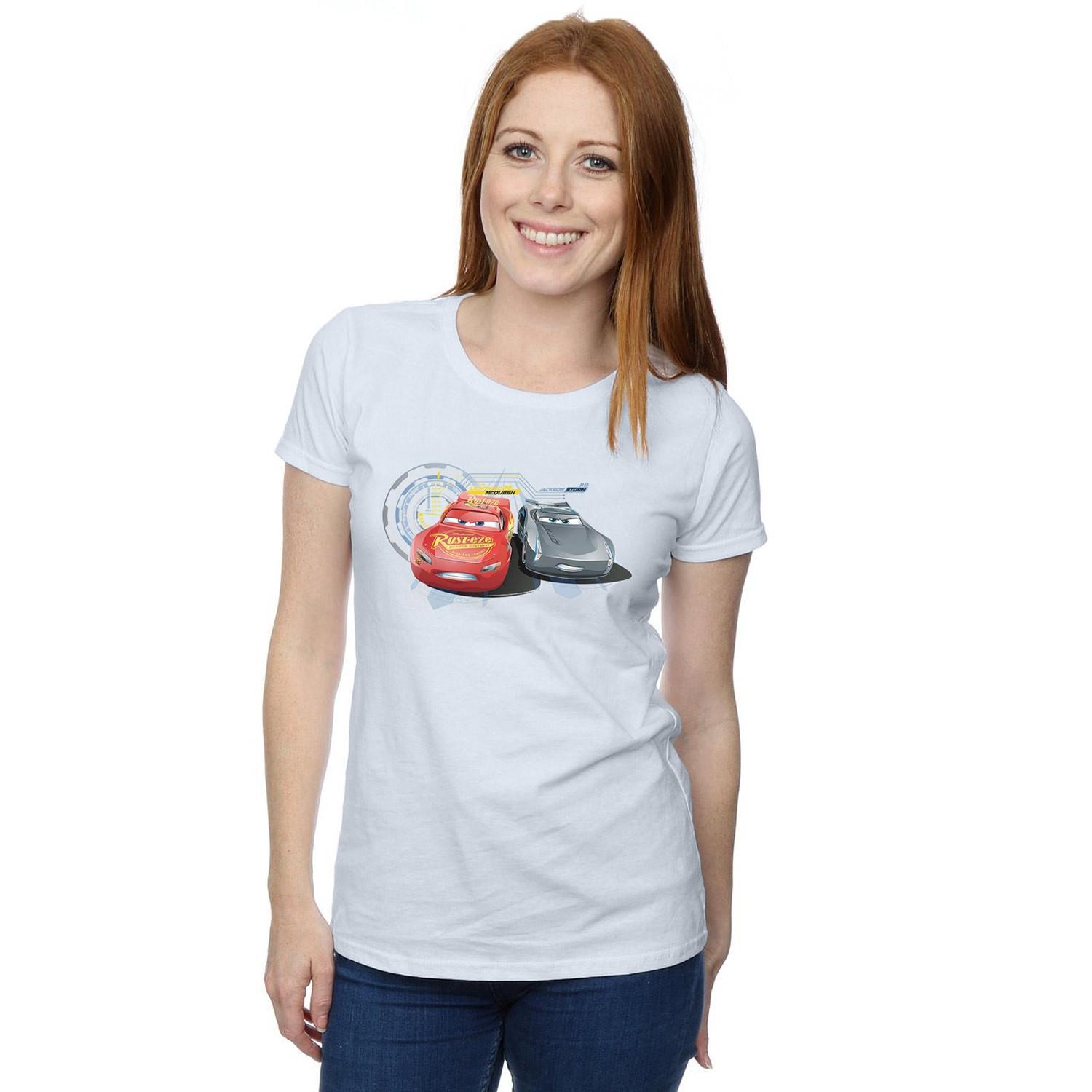 Disney  Cars Lightning Vs Storm TShirt 