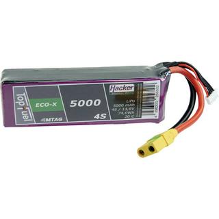 Hacker  Batterie LiPo 14.8 V 5000 mAh 20C 