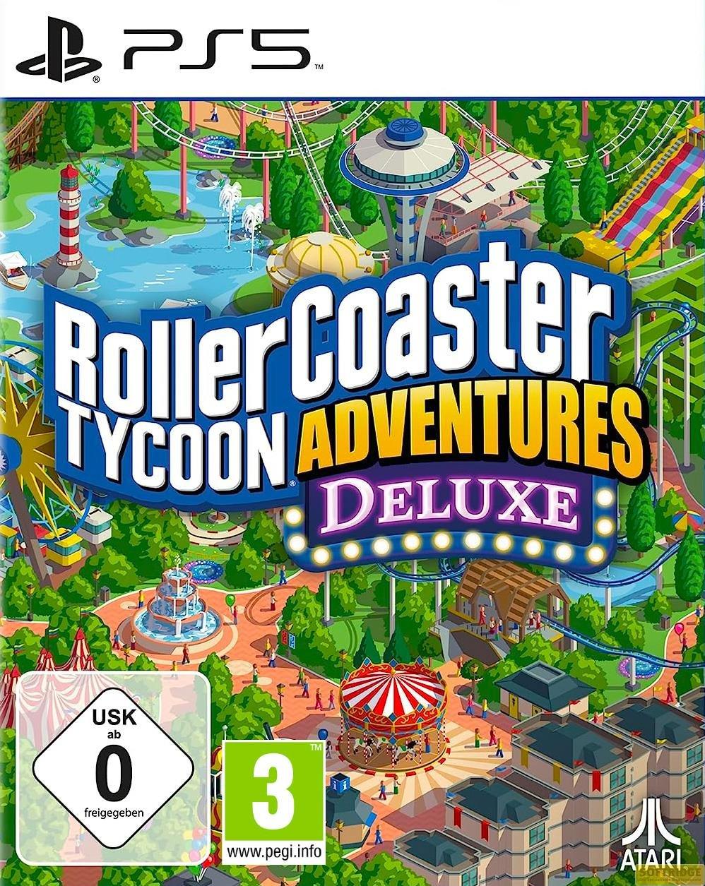 ATARI  RollerCoaster Tycoon Adventures Deluxe 