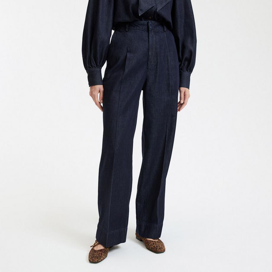 La Redoute Collections Weite Denim Hose  