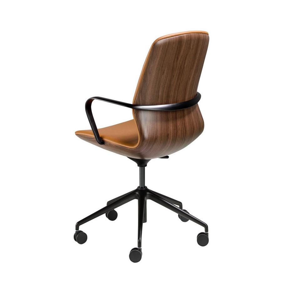 ANGEL CERDA Fauteuil de bureau pivotant en similicuir  