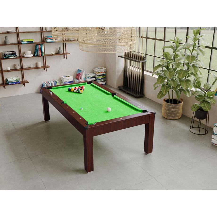 Vente-unique Table transformable Billard IMPERIALE Hauteur ajustable 7  