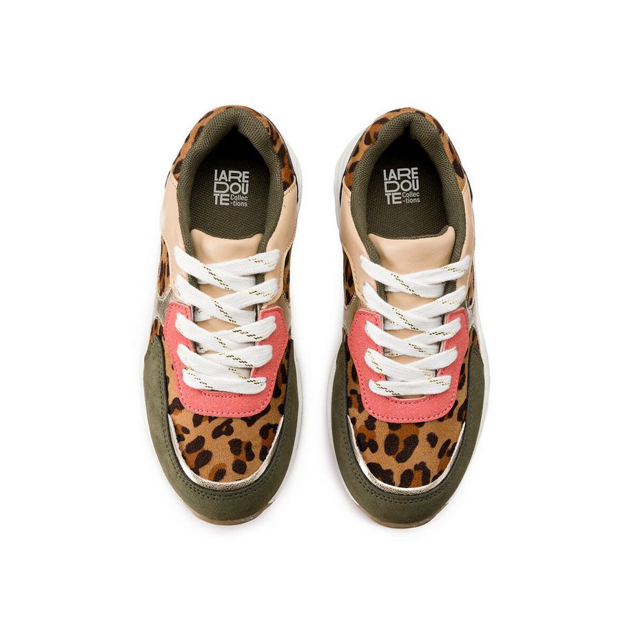 La Redoute Collections Sneakers stringate stampa leopardata  