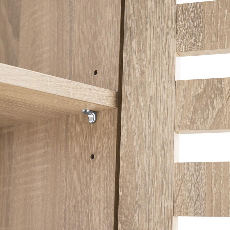 Tectake Armoire d'appoint DURHAM style industriel  