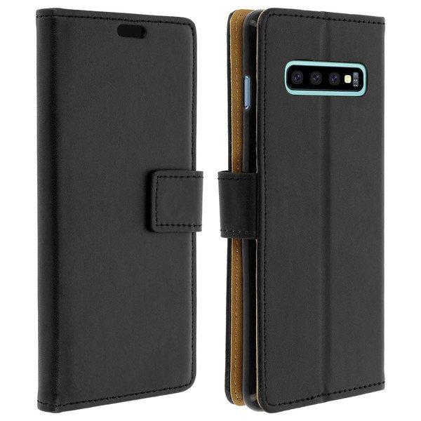 Image of Flip Book Cover Galaxy S10 Schwarz