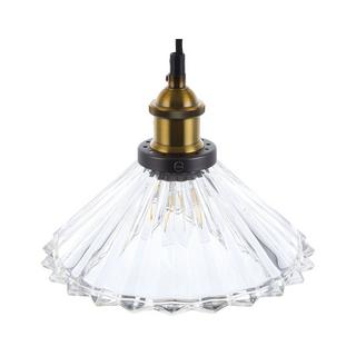 Beliani Lampe suspension en Verre Rétro COLORADO  