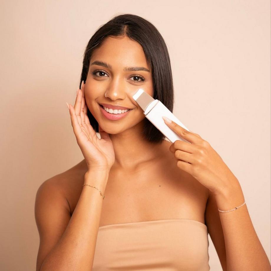 VBEAUTY Ultrasonic Facial Cleaner mit Schall-Technologie  