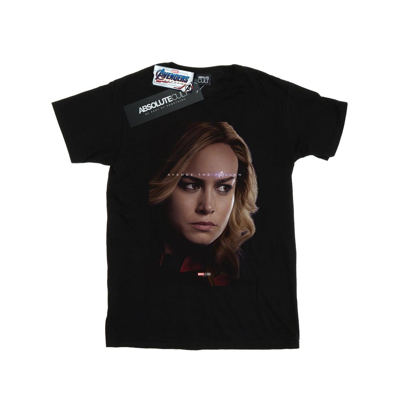 Image of Avengers Endgame Avenge The Fallen Captain Tshirt Damen Schwarz XXL