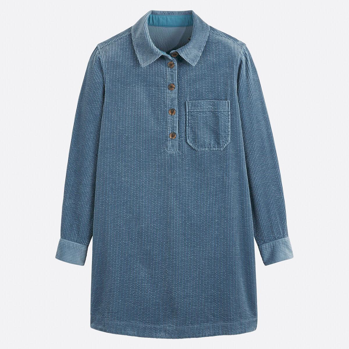 La Redoute Collections Signature Albane Abito Corto in Velluto a Coste  