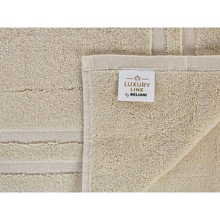 Beliani Set di 9 asciugamani en Cotone ATIU  