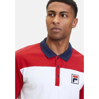 FILA  Polo Lianshan Blocked Polo Shirt 