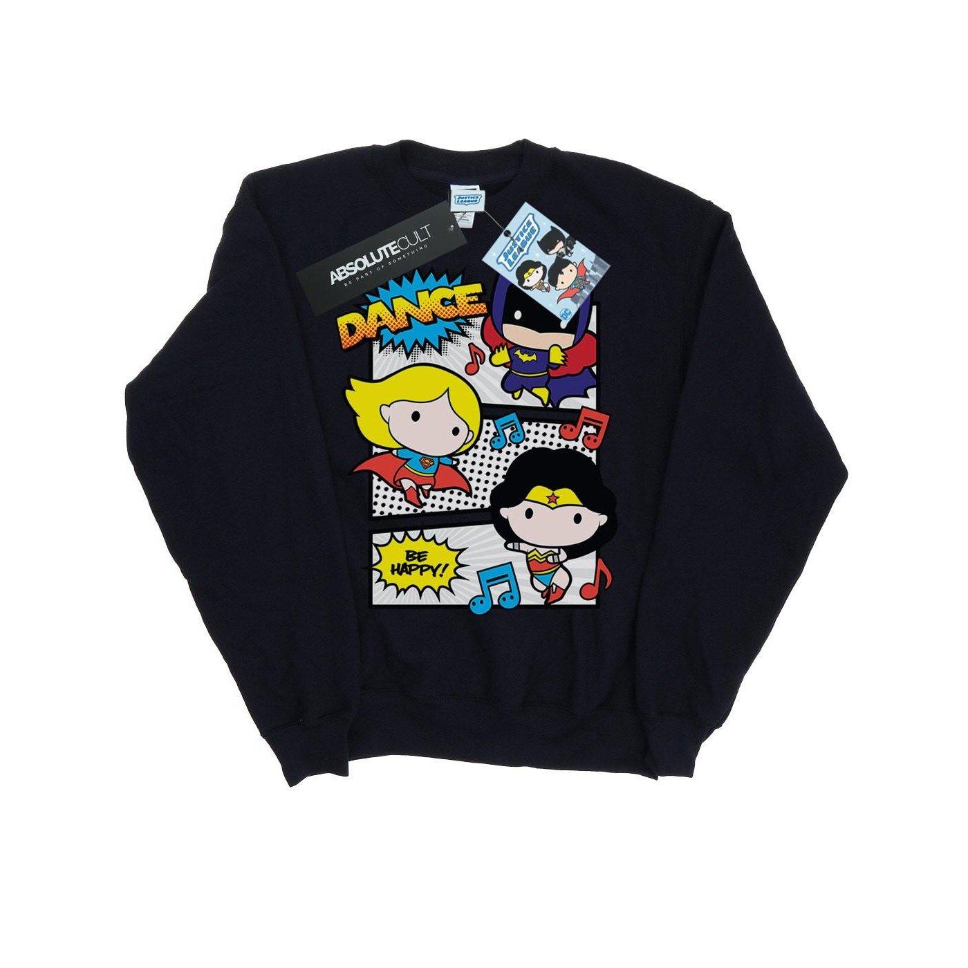 Image of Chibi Super Friends Dance Sweatshirt Mädchen Marine 116