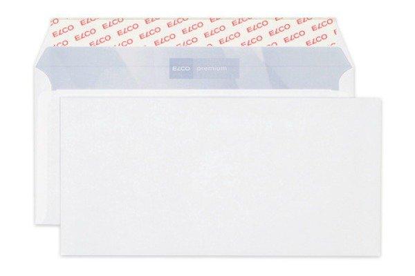 Image of ELCO Couvert Premium o/Fenster C5/6 30782 80g, weiss 500 Stück ELCO Couvert Premium o/Fenster C5/6 30782 80g, weiss 500 Stück