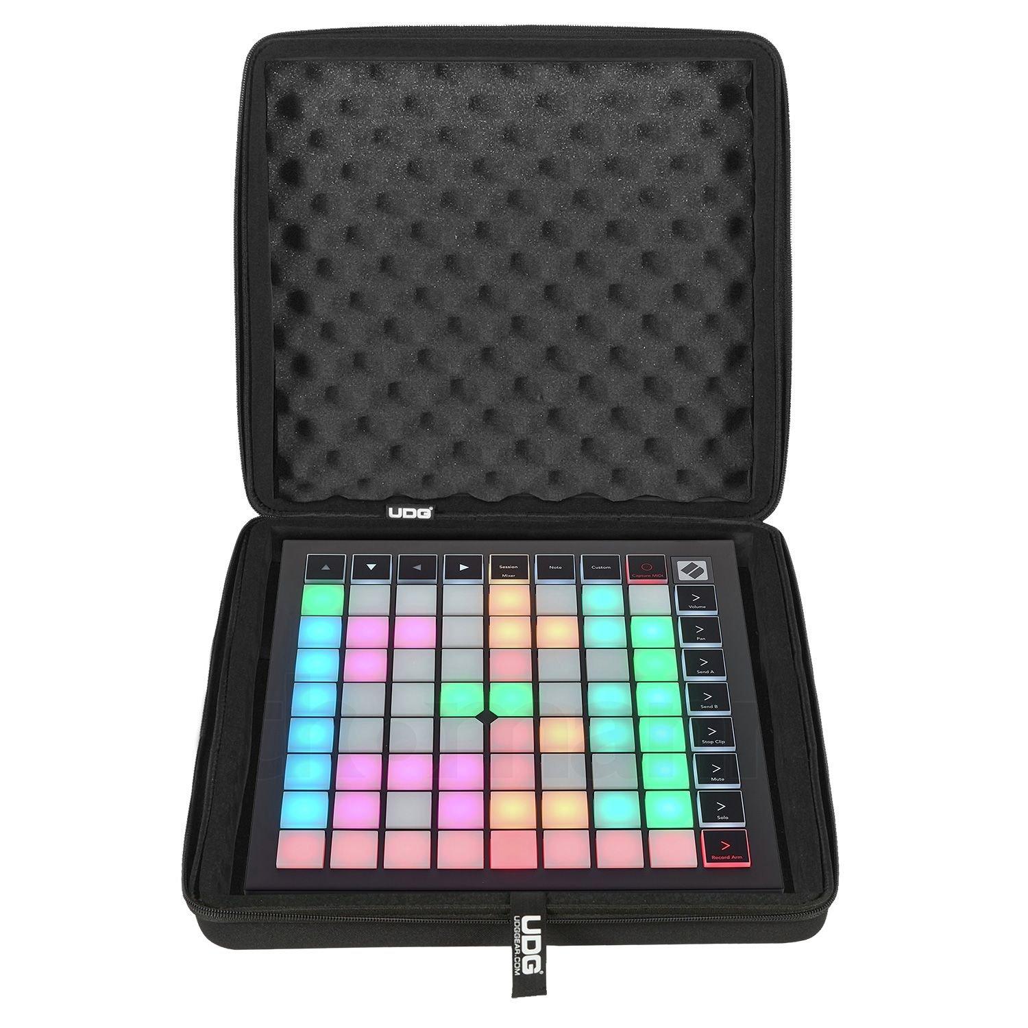 Image of Udg Gear U8487bl Audiogeräte-koffer/tasche Dj-controller Hard-case Ethylen-vinylacetat-schaum (eva), Fleece Schwarz Unisex Schwarz