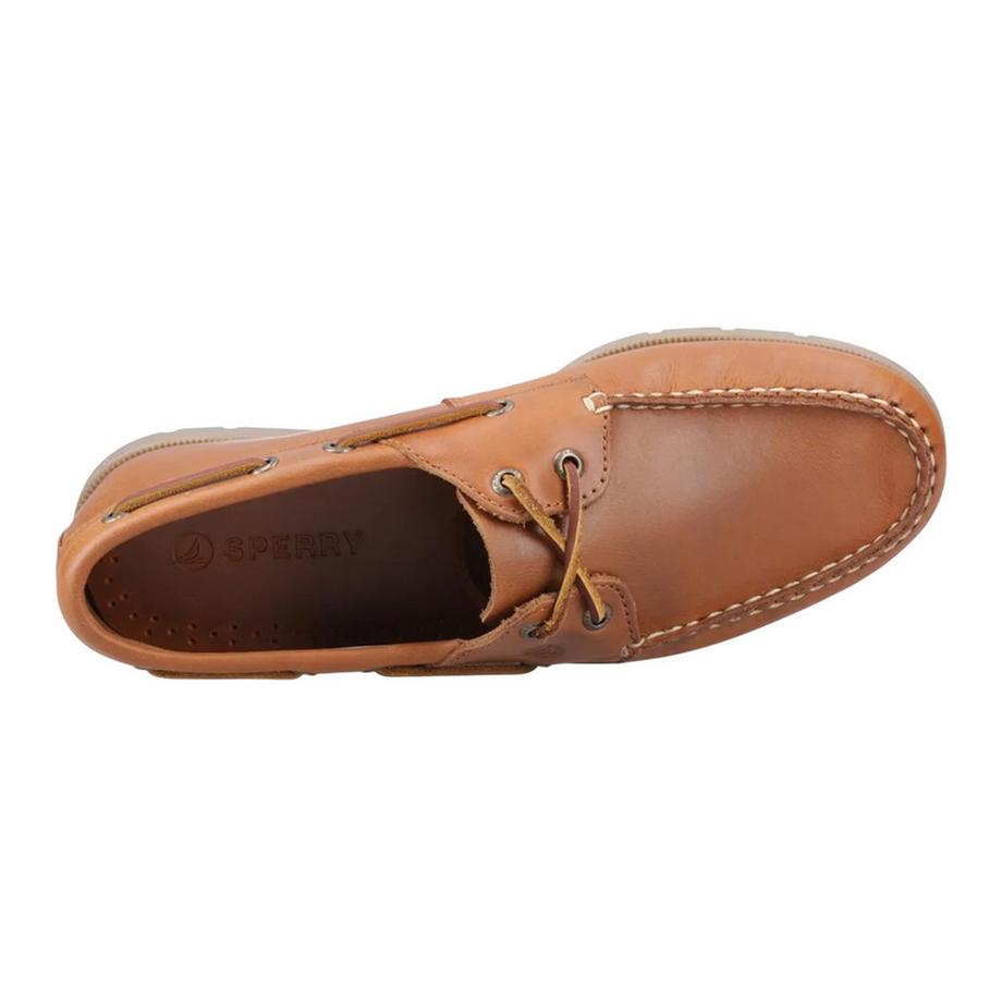 Sperry Oakland Leder Bootsschuhe Zwei Ösen  