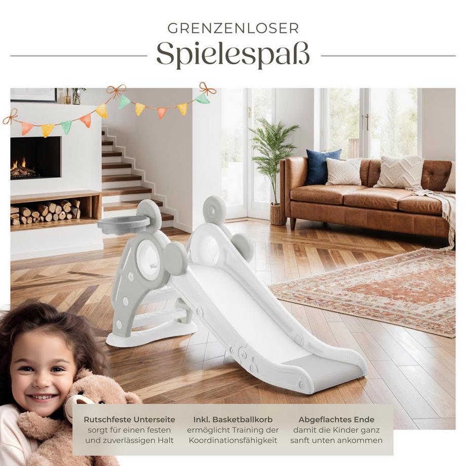 Tectake  Toboggan pour enfants JOY à partir de 2 ans 