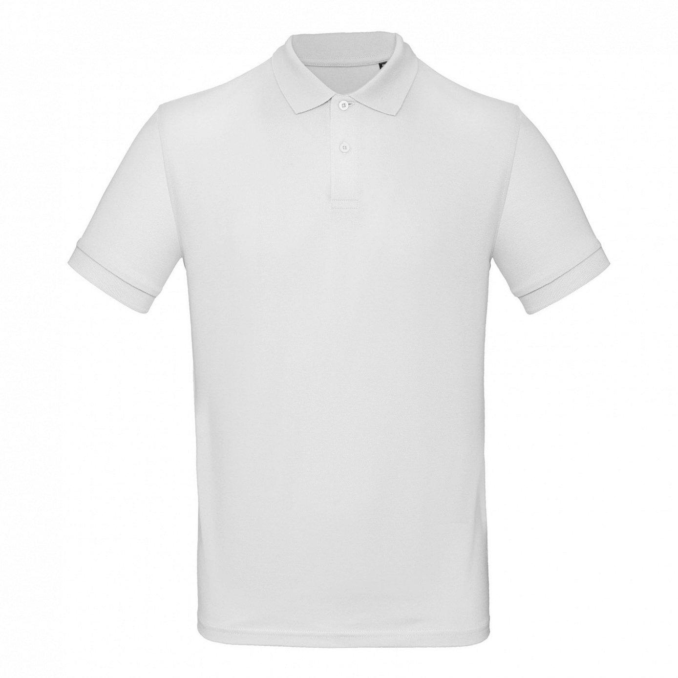 Image of B&c Inspire Polo (2 Stückpackung) Herren Weiss L