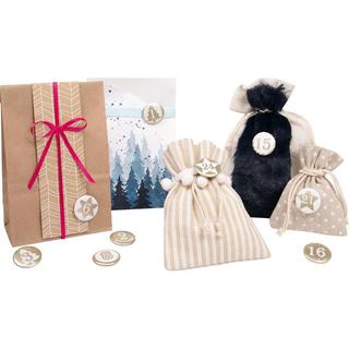 Folia Adventskalender Buttons  