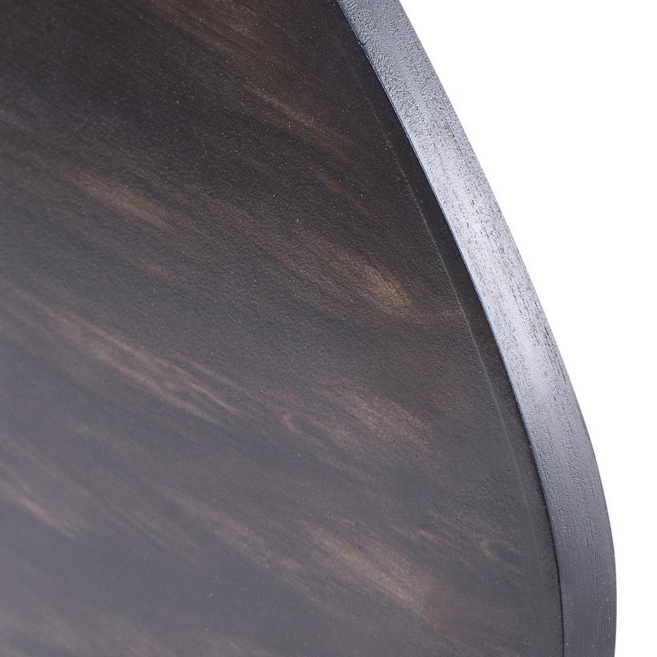 Beliani Wanduhr aus MDF-Platte  LOKTAK  