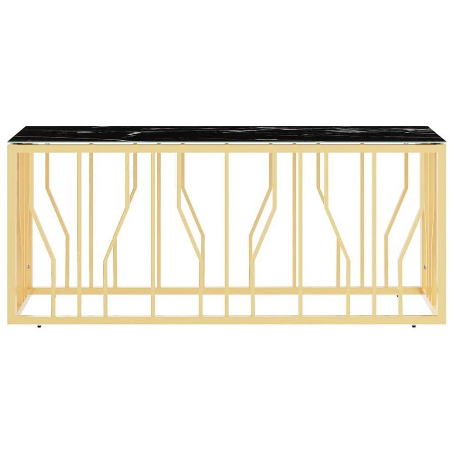 VidaXL Couchtisch edelstahl  
