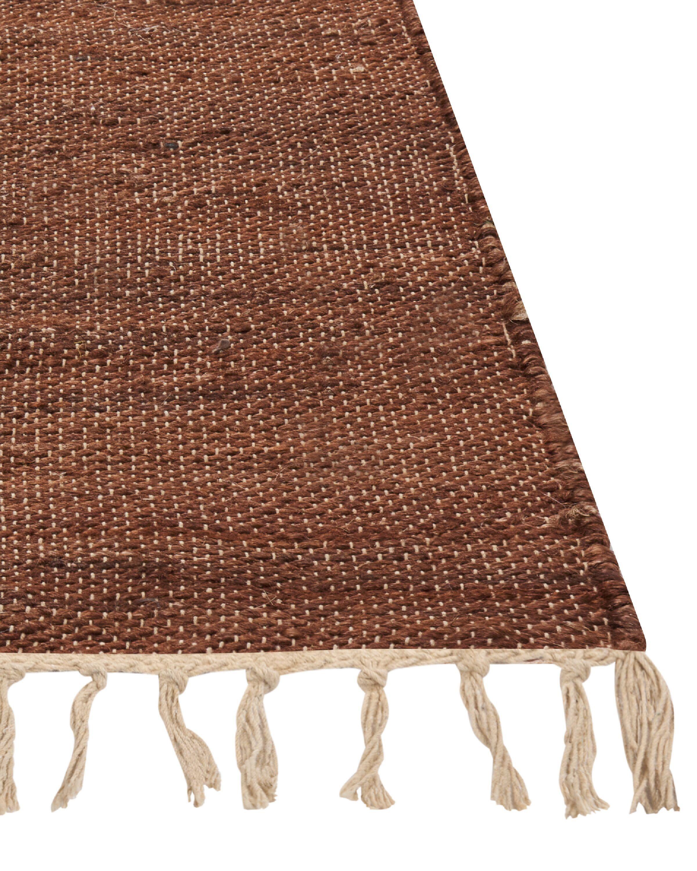 Beliani Tapis en Jute Boho ORTAKOY  