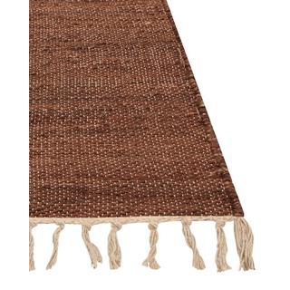 Beliani Tapis en Jute Boho ORTAKOY  